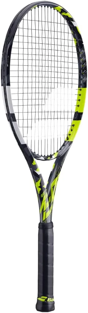 Babolat Теннисная ракетка Pure Aero (7-го поколения) - 16 г, белая, с синтетическим наполнителем, средней жесткости — фото 2