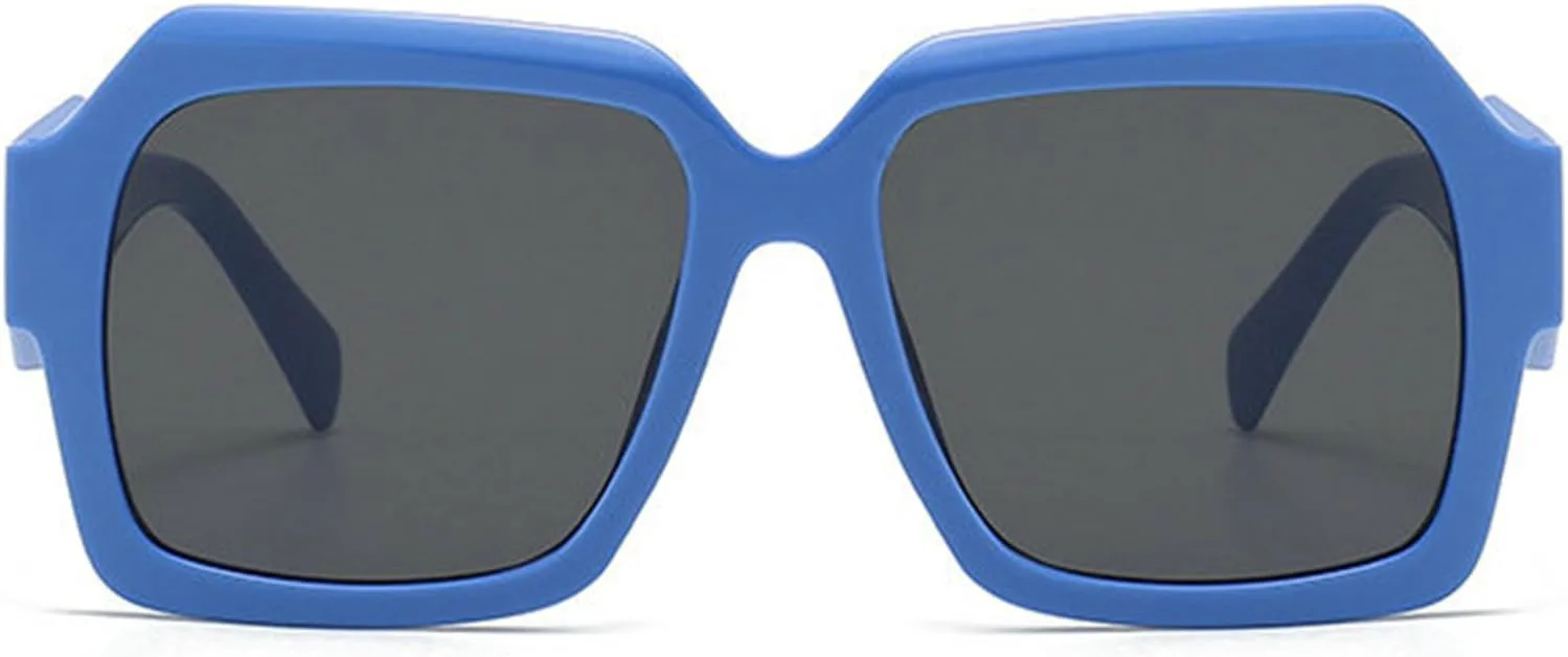 

Винтажные большие квадратные черные солнцезащитные очки Willochra для женщин. Модные популярные солнцезащитные очки с градиентным многоугольным рисунком, C2