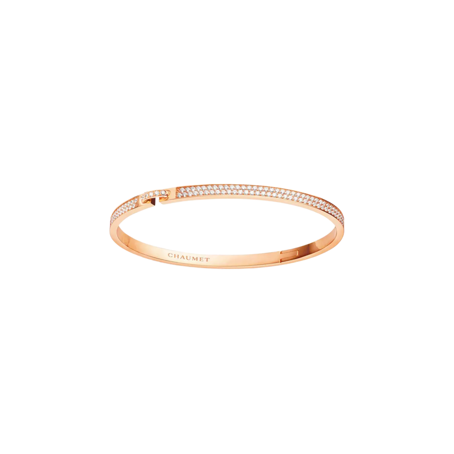 

Браслет liens évidence из розового золота с бриллиантами Chaumet