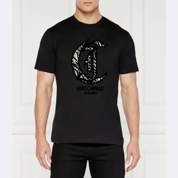 

Футболка стандартного кроя Just Cavalli, черный