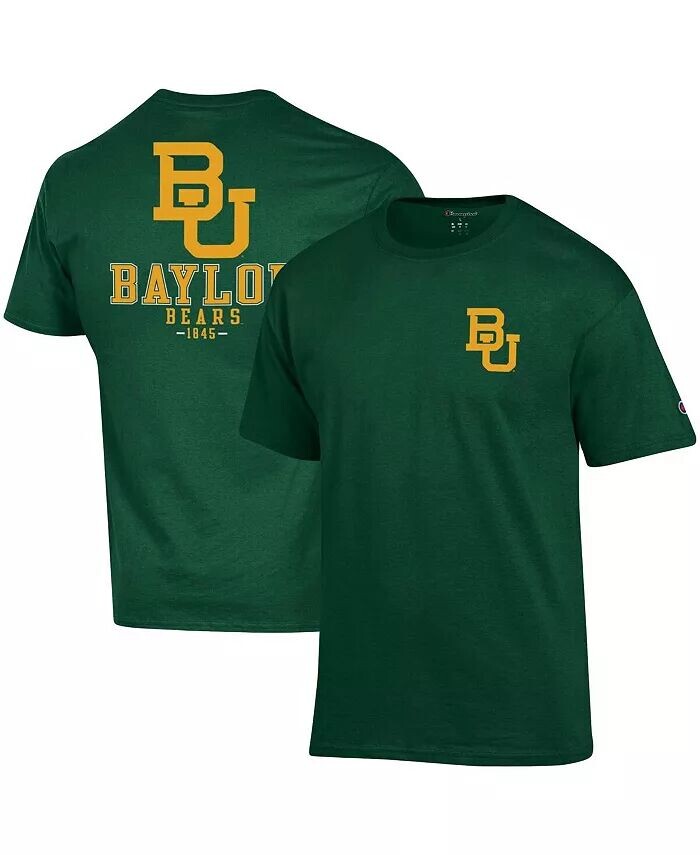 

Мужская зеленая футболка Baylor Bears Stack 2-Hit Champion