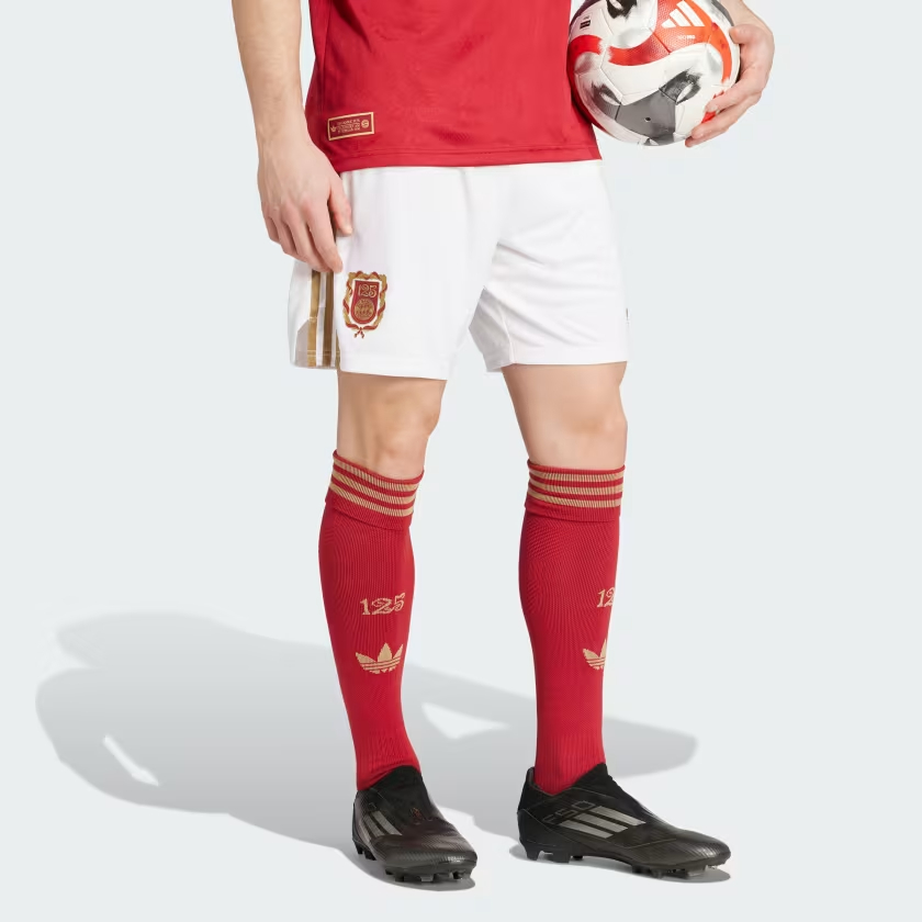 Футболка Adidas Fc Bayern Anniversary Shorts Adidas Originals, белый — фото 4