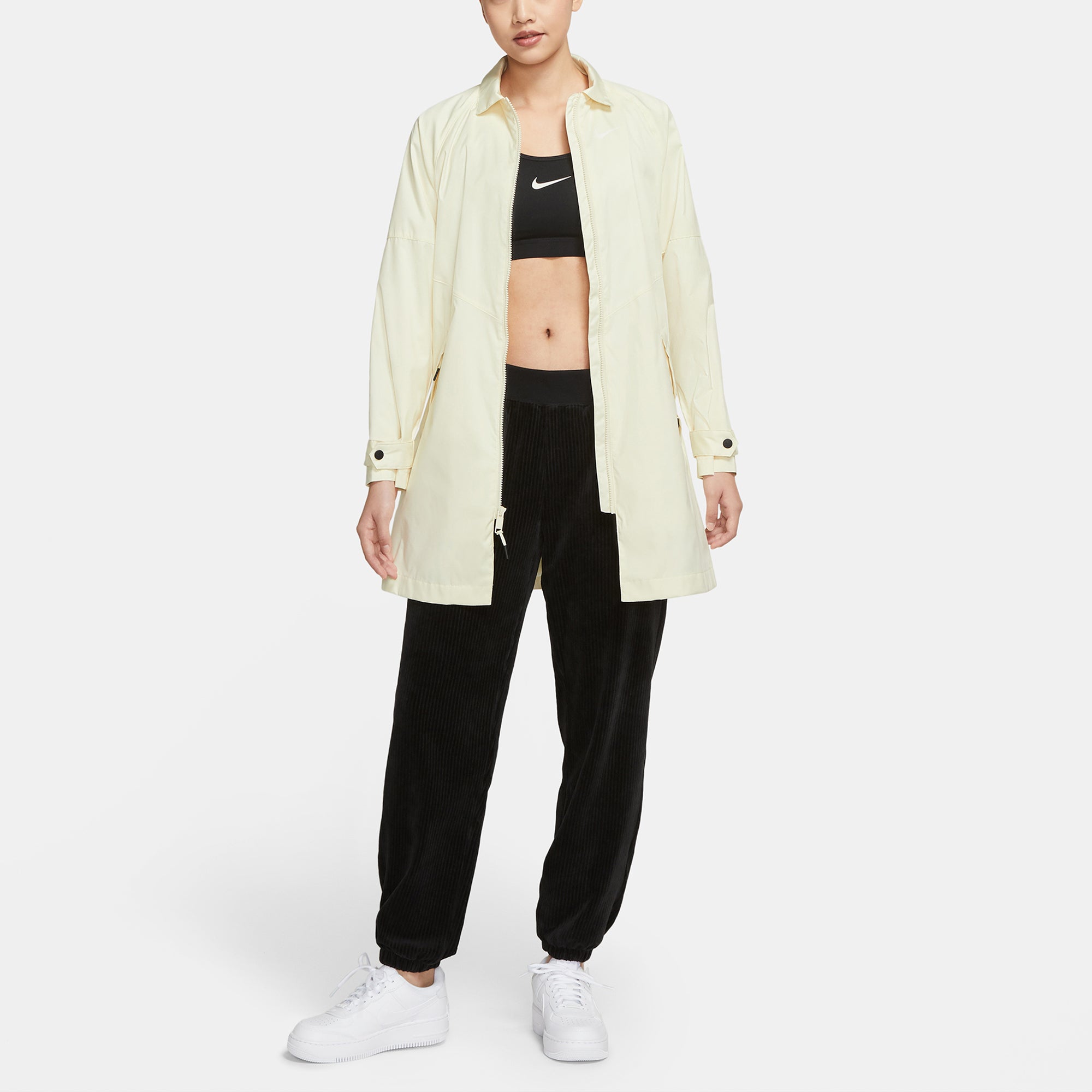 Куртка (WMNS) AS W Nike Sportswear TRND WVNS JKT Jacket WR TRNC CZ8975-113 — фото 2