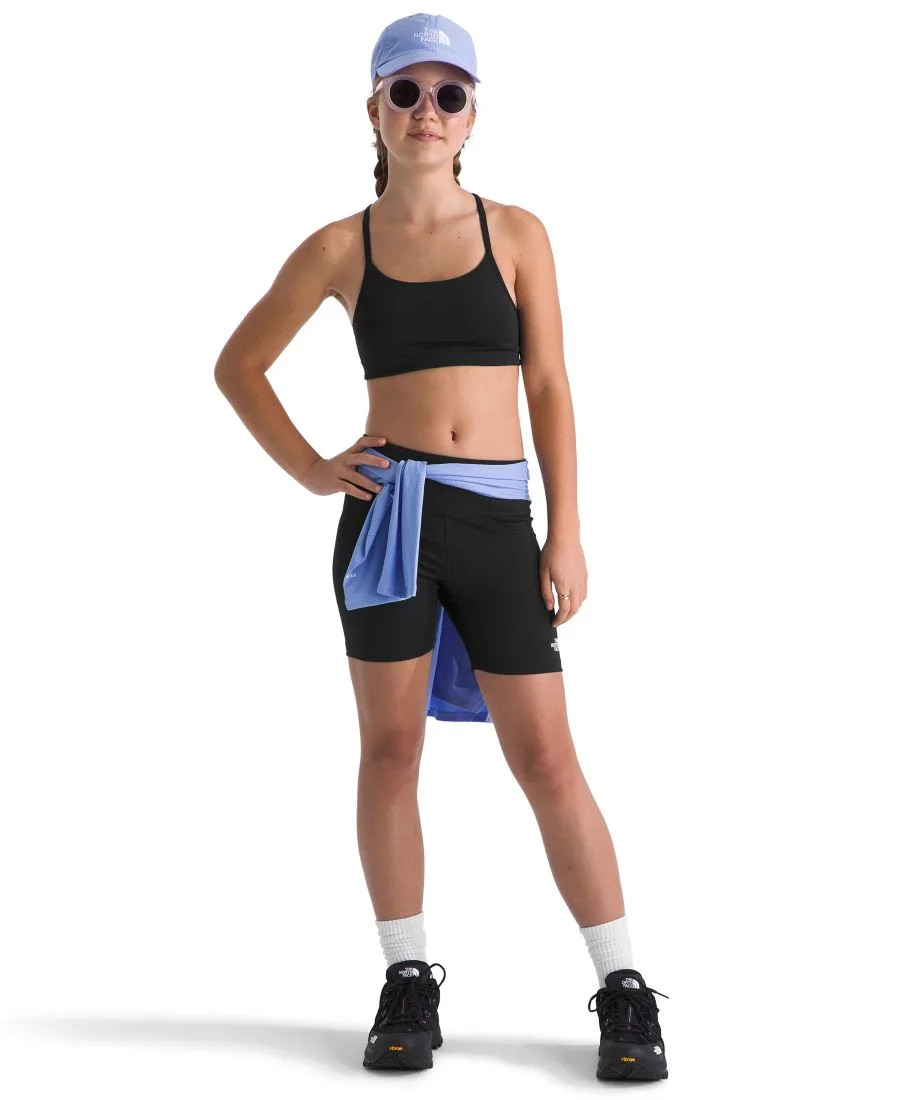 Спортивные шорты Flex Tight для девочек 6-16 лет The North Face, черный