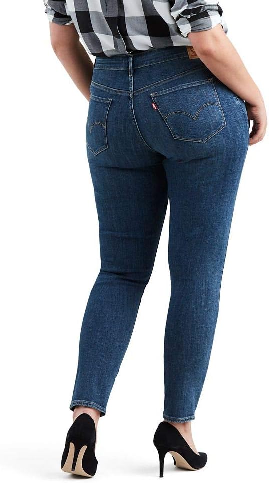 Женские узкие джинсы Levi's 711 (также доступны в размере Plus), Astro Indigo - Dark Indigo — фото 3