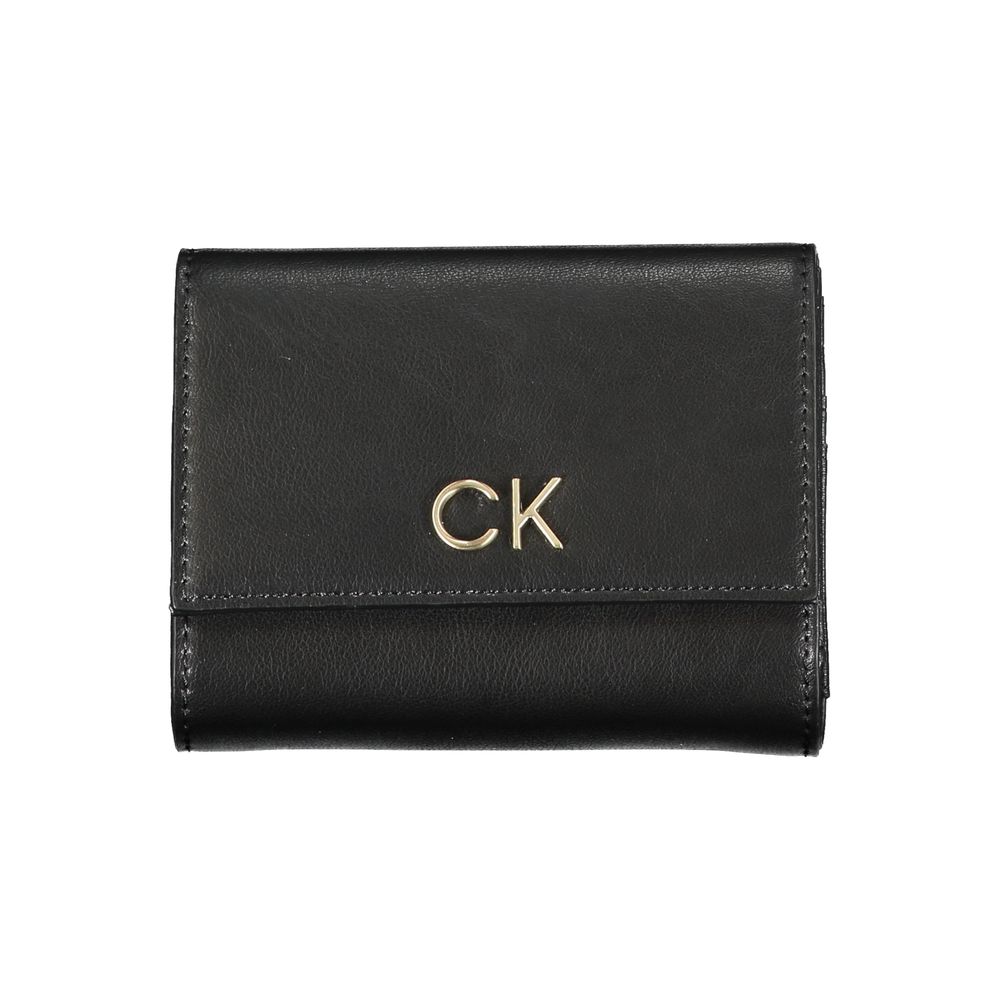 

Черный полиэстеровый кошелек Calvin Klein