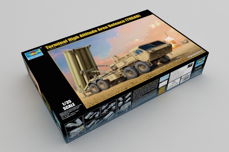 

Пластиковая модель терминала высокой зоны обороны (THAAD) TRUMPETER