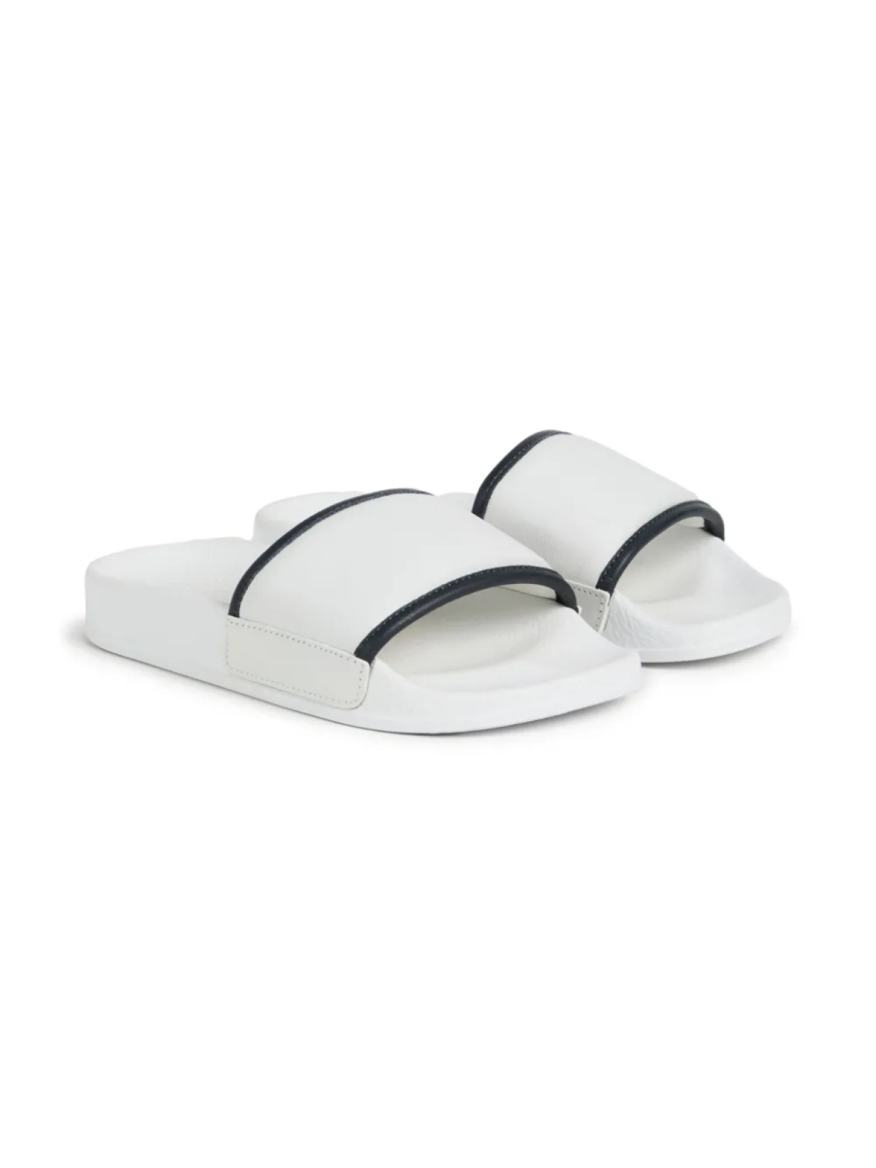 

Brunello Cucinelli Kids шлепанцы на плоской подошве, белый