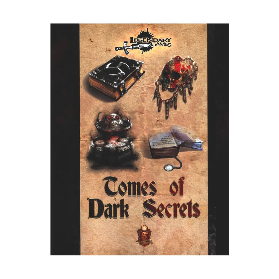 

Модуль Tomes of Dark Secrets (5E), Dungeons & Dragons (5th Edition) - Rulebooks, Sourcebooks & Supplements (Legendary Games)