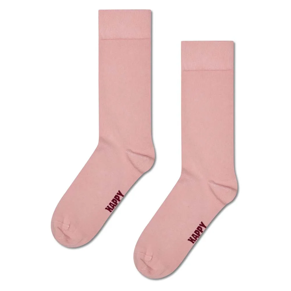 

Носки Happy Pink natural dye crew, розовый