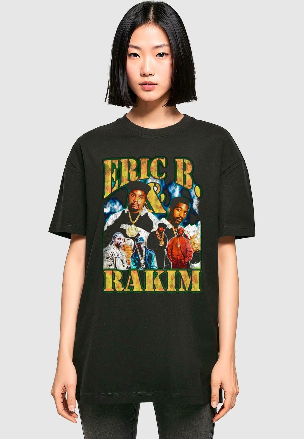 

Футболка с принтом ERIC B & RAKIM GROUP BOOTLEG TEE Merchcode, черный