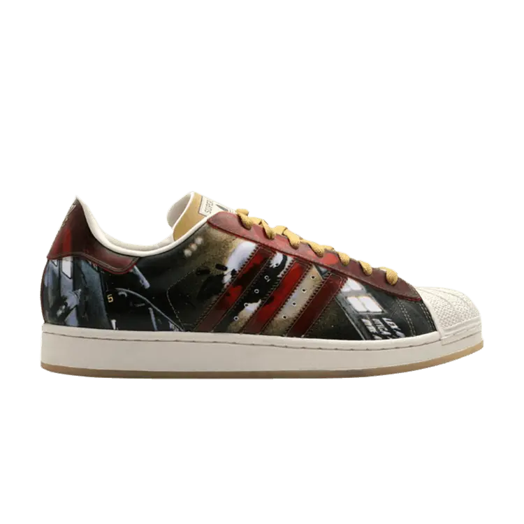 

Кроссовки adidas Superstar 1 Express 'Lee Quinones', белый