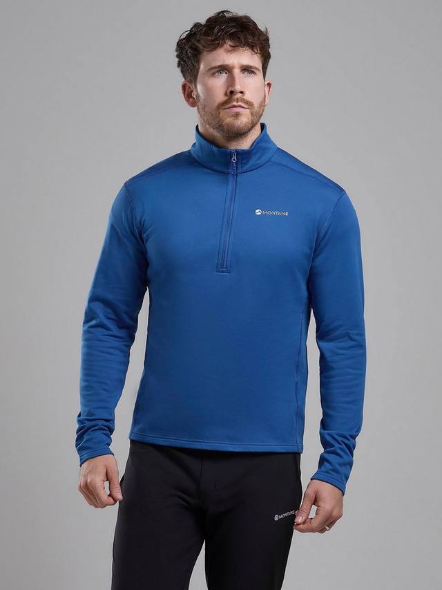 

Джемпер fury lite на молнии наполовину Montane, цвет Neptune Blue