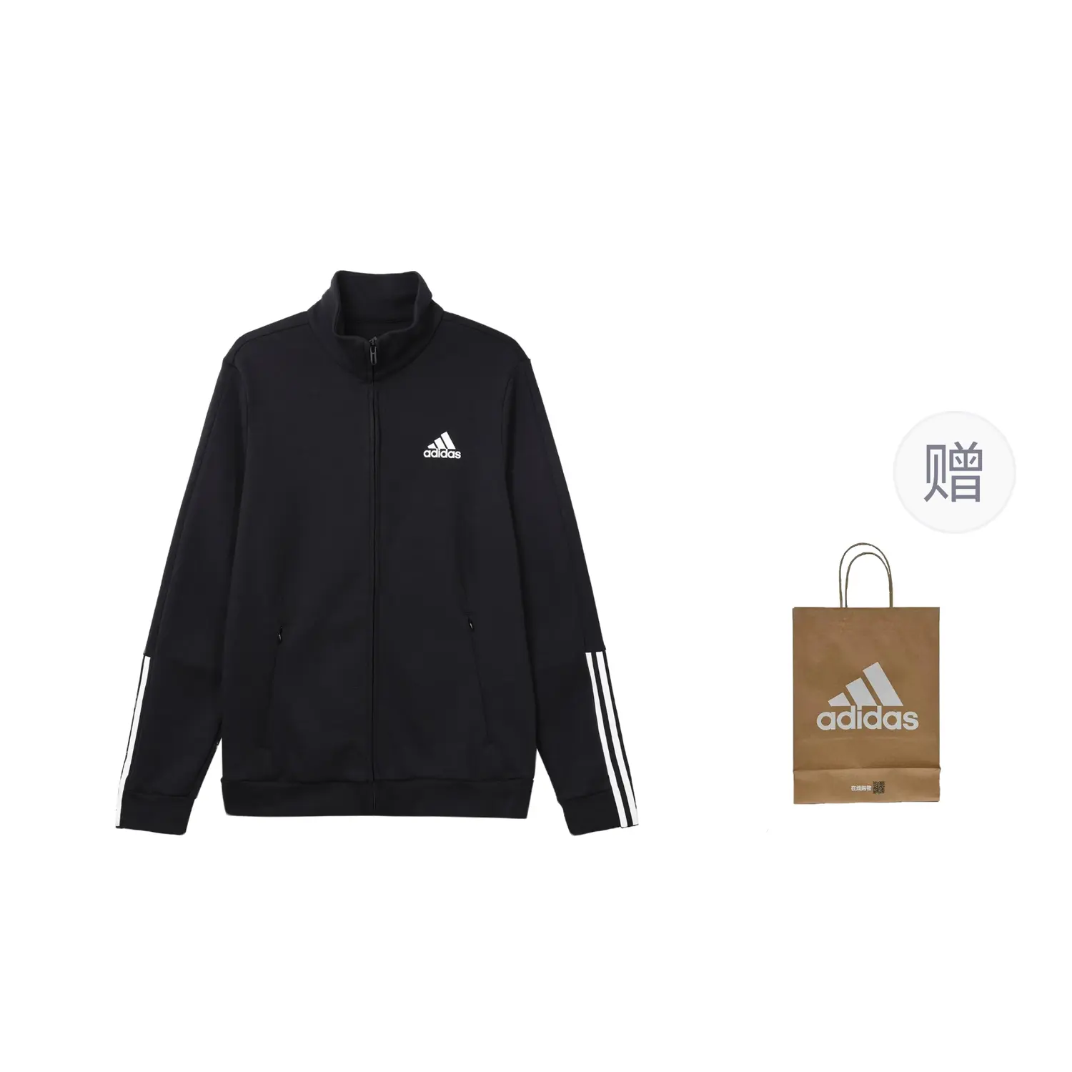

Куртка мужская черный Adidas