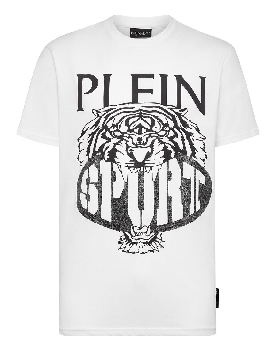 

Классическая футболка Plein Sport Shirt Tiger, белый