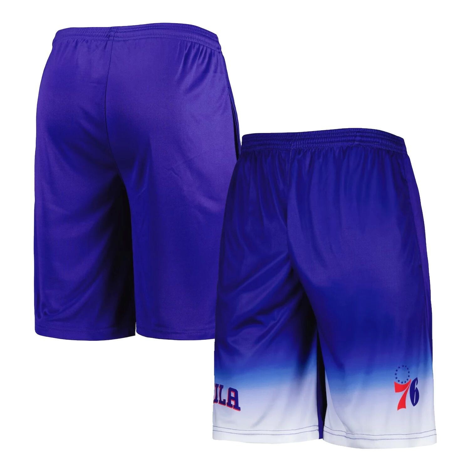 

Мужские фирменные шорты Royal Philadelphia 76ers Big & Tall Fadeaway Fanatics