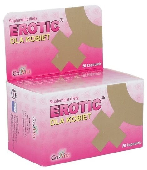 

Gorvita Erotic для женщин, 20 капсул.