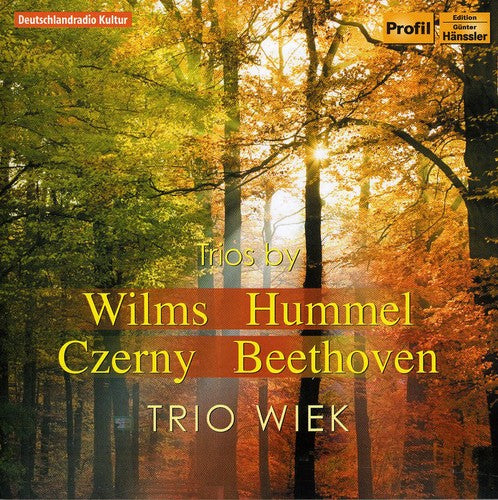 

CD диск Wilms / Hummel / Czerny / Trio Wiek / Fassbender: Trios By Wilms & Hummel & Czuerny & Beethoven