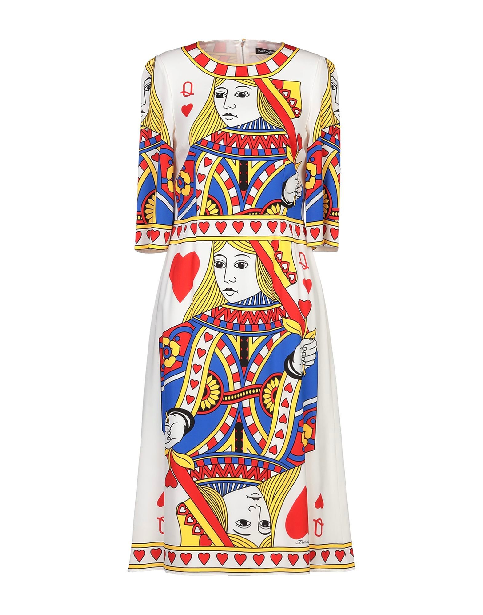 

Платье миди Dolce&Gabbana, белый