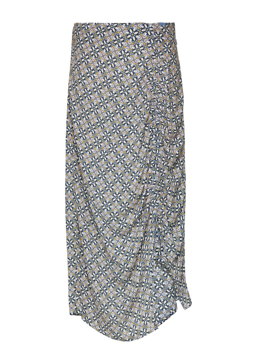 

Юбка миди QS Skirt, разноцветный
