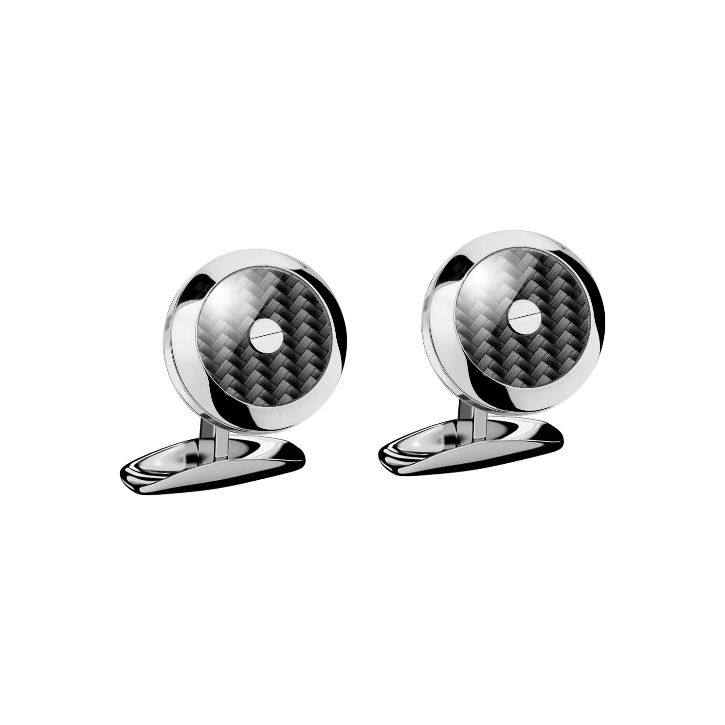 

Запонки Chopard Classic Racing cufflinks - Нержавеющая сталь - углеродное волокно