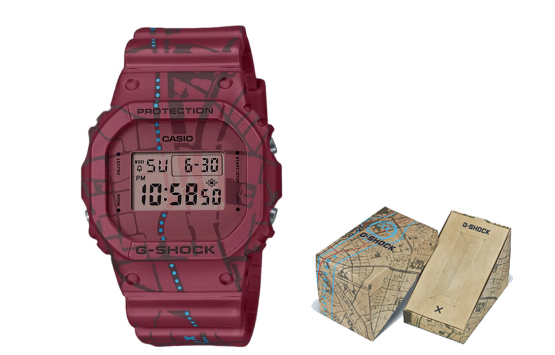 

Мужские часы CASIO G-SHOCK, Красный