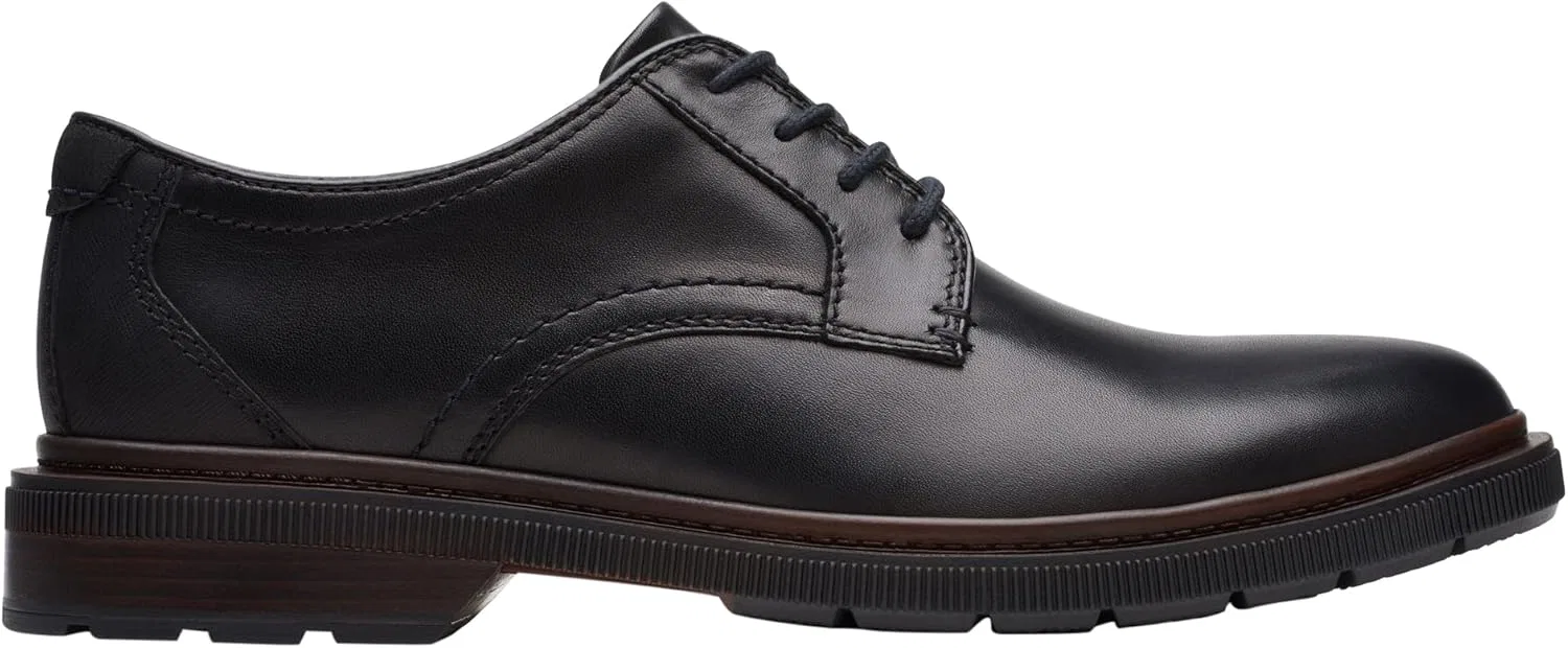 Мужские туфли Clarks Howard Over, 2-Black Leather