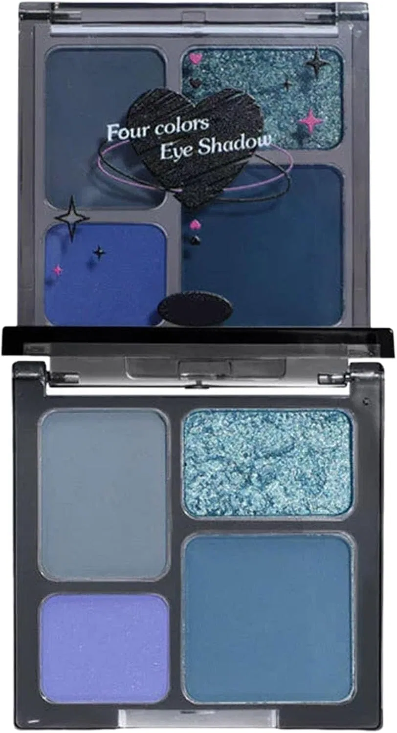 Тени для век Dark Makeup Palette, черный, Generic