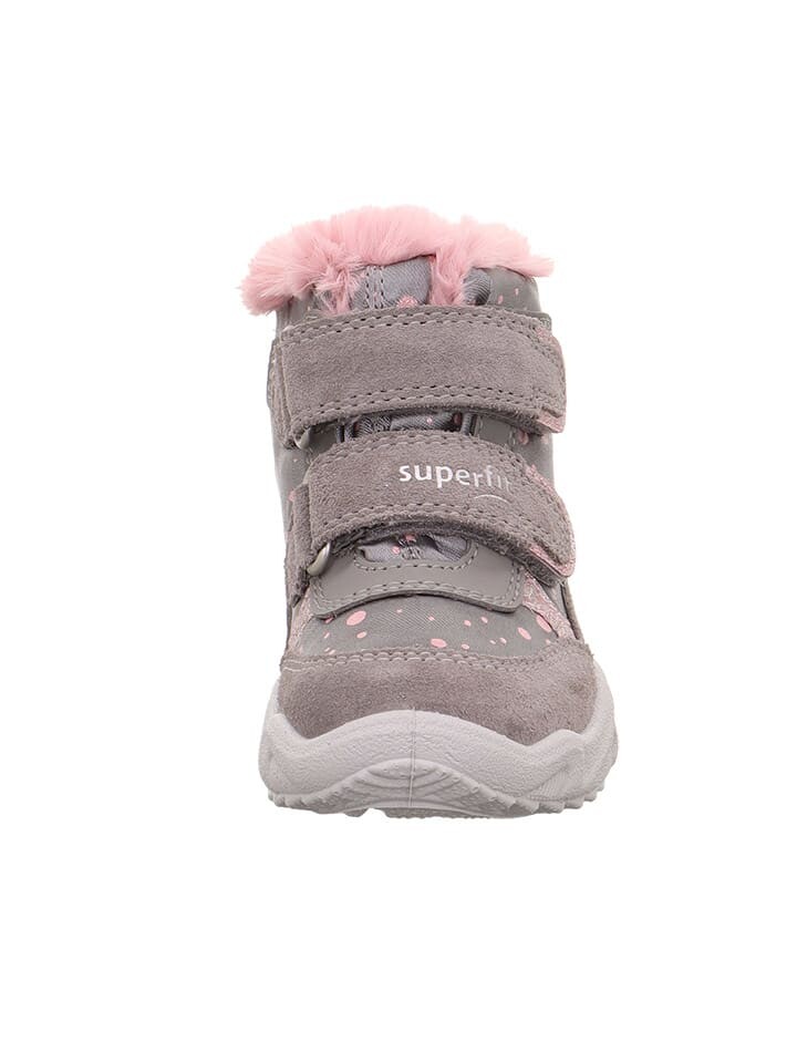 Сапоги superfit Winterstiefel Glacier, цвет Grau/Rosa — фото 3