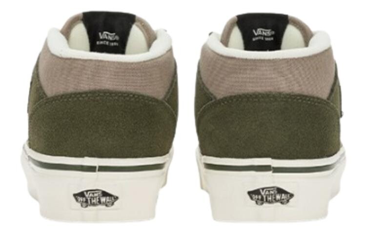 Обувь для скейтбординга Vans Half Cab унисекс, White/Green — фото 4