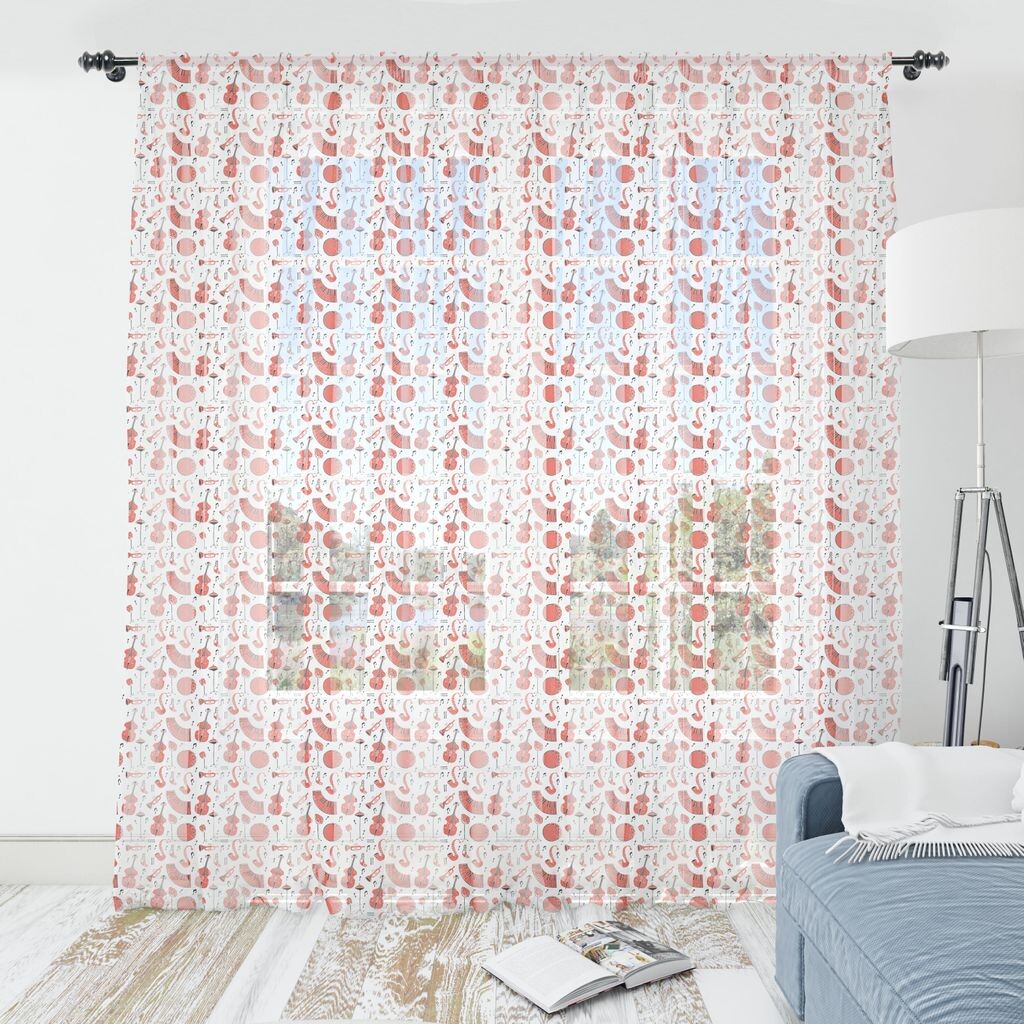 

Музыкальный гобелен ABAKUHAUS, различные музыкальные инструменты, мелодии с рисунком, ноты, праздничная планировка, шелковистая атласная настенная ткань для гостиной, спальни, 274 см x 274 см, коричневый сиенский тюлень