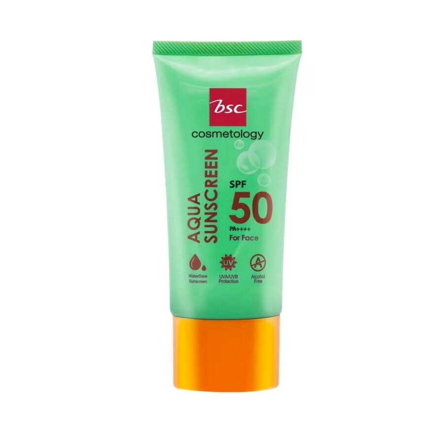 

BSC Аква солнцезащитный крем SPF50 PA++++ 50г, White