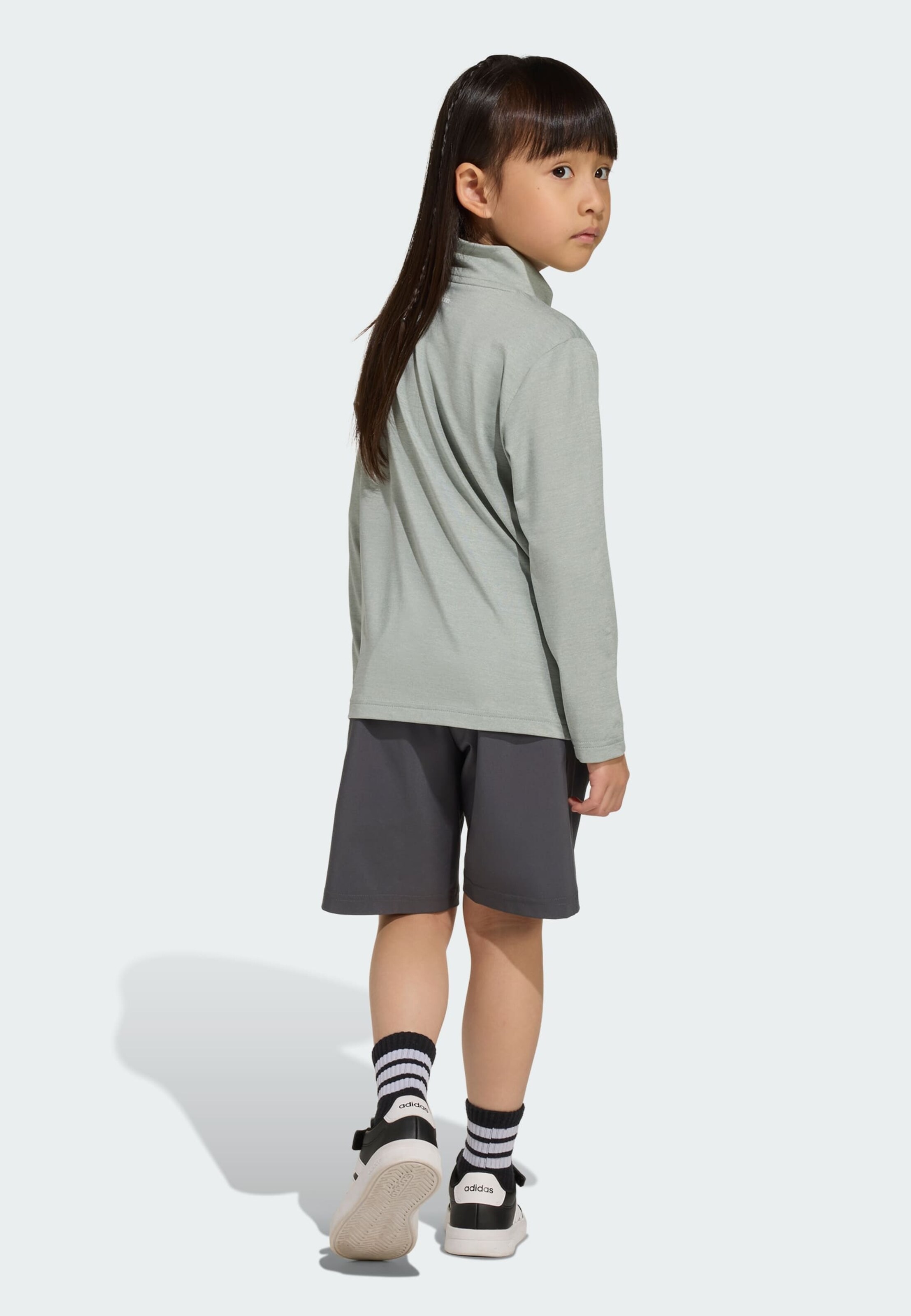 Adidas Sportswear Спортивный костюм 'Goto' в цвете антрацит, светло-серый — фото 3