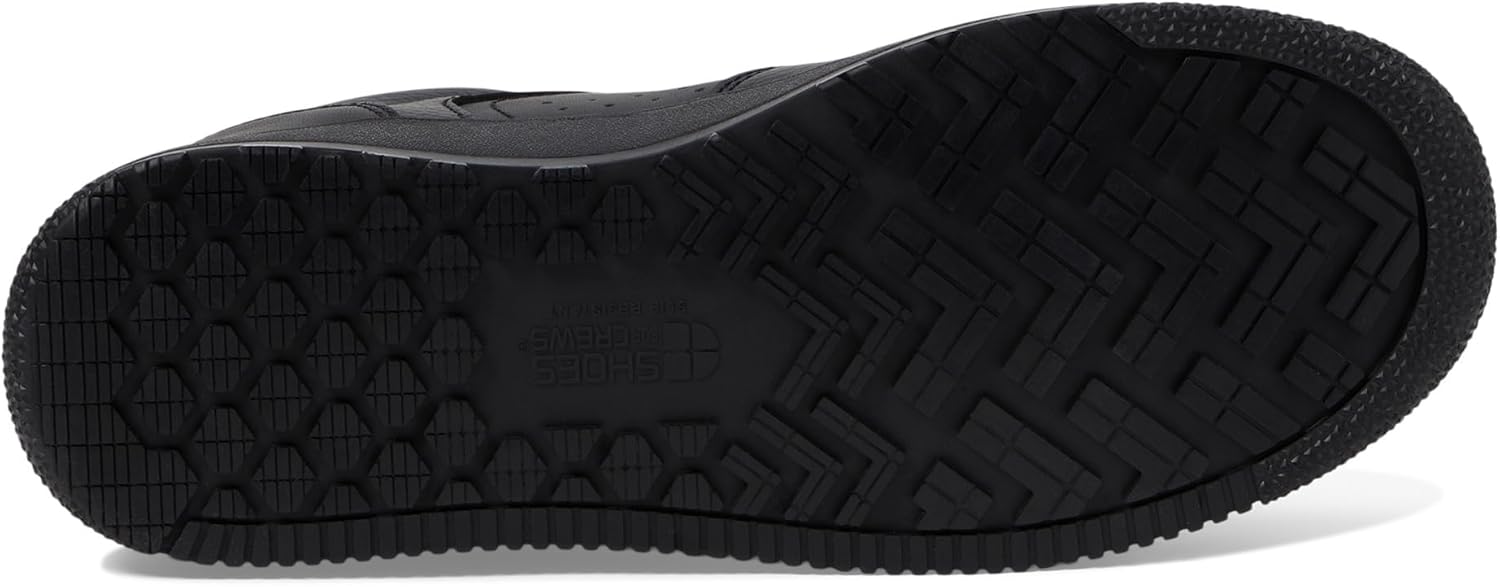 Кроссовки для работы Shoes for Crews универсальные, противоскользящие - удобная, нескользкая обувь для мужчин и женщин для работы в сфере питания, складских помещениях, обслуживании - Holcombe, черный — фото 3