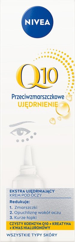 

NIVEA Q10 Укрепляющий крем для кожи вокруг глаз против морщин 15 мл
