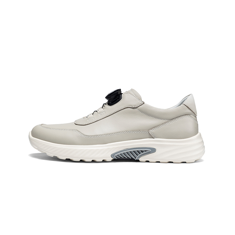 

HARSON Скользоустойчивые износостойкие дышащие низкие повседневные туфли мужские Black Warrior Biker Wind - Pearl White, цвет Pearl White