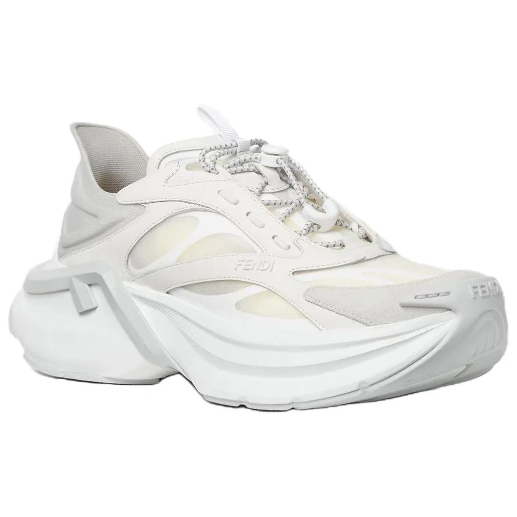 Кроссовки Chunky FENDI F Light Low Top Белые — фото 4