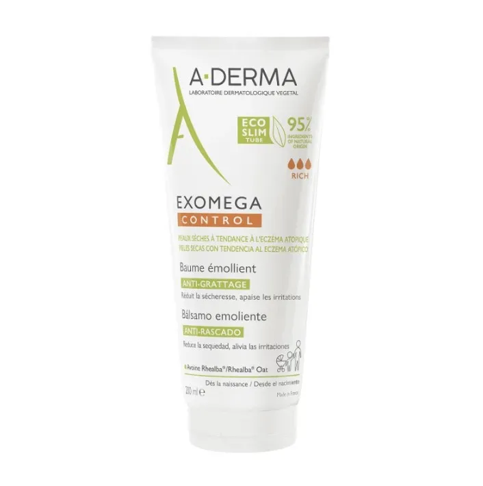 

Aderma Exomega Control Смягчающий бальзам 200 мл Противозудный и успокаивающий
