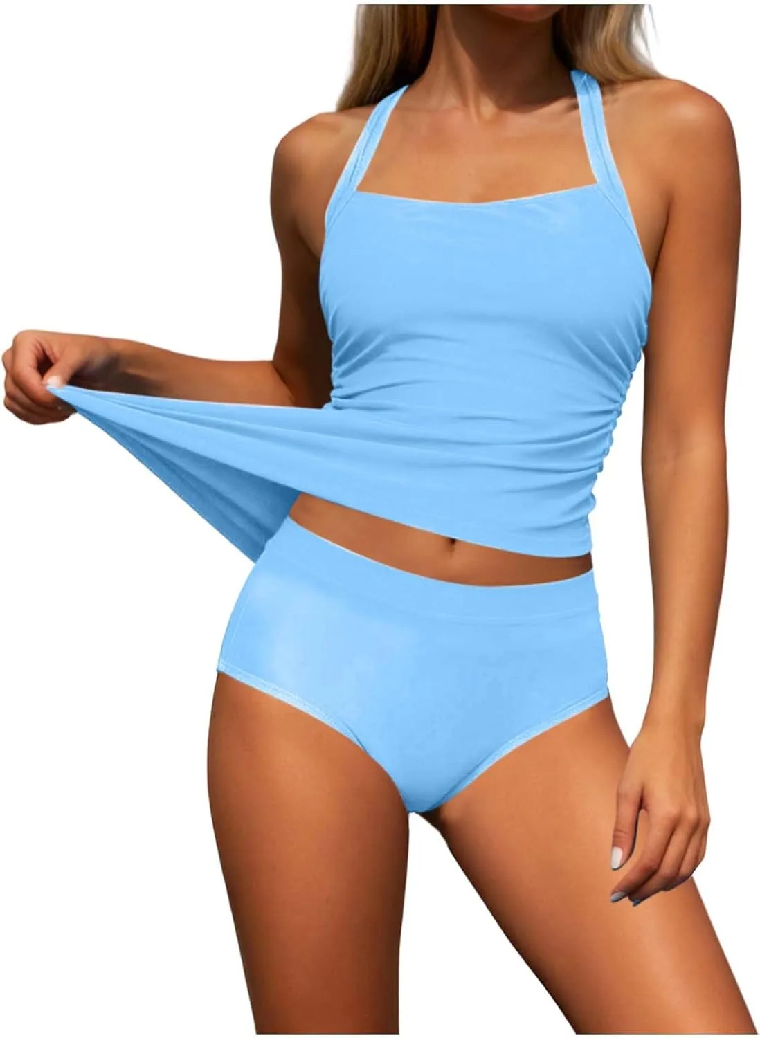 

Купальник для женщин с эффектом коррекции фигуры Tankini Furundly