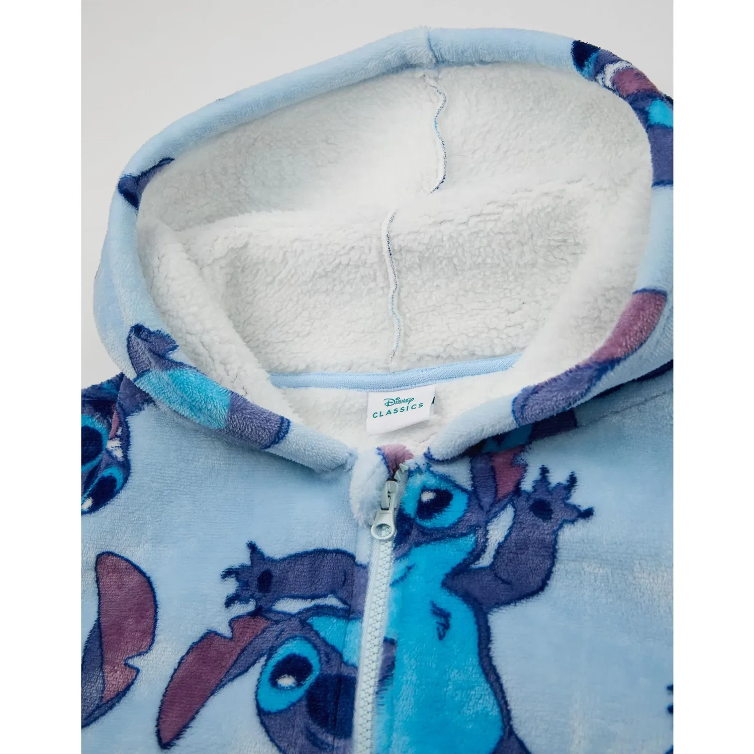 Детское одеяло-худи Lilo & Stitch Disney, синий — фото 3