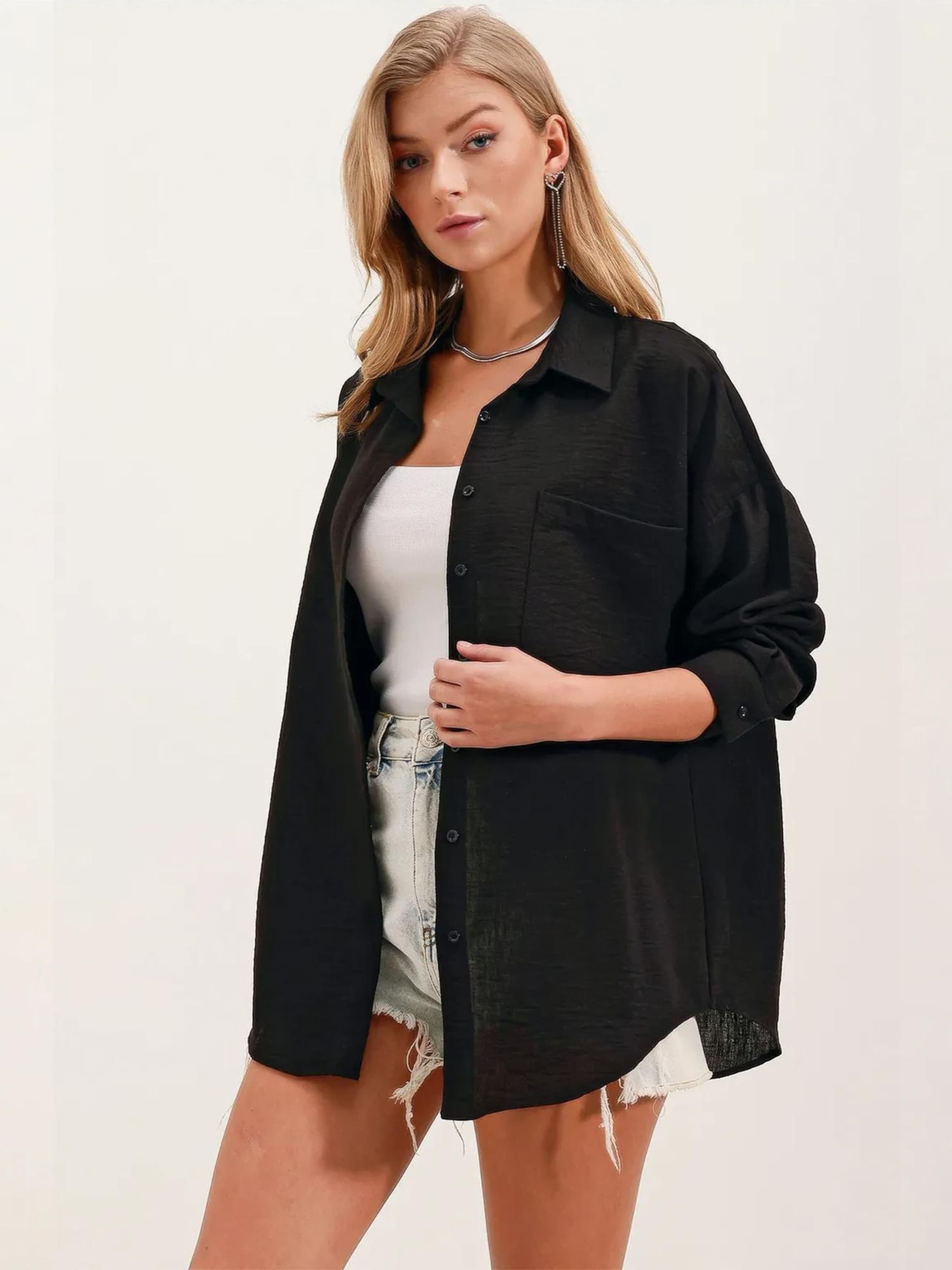 

Bigdart Рубашка в черном цвете