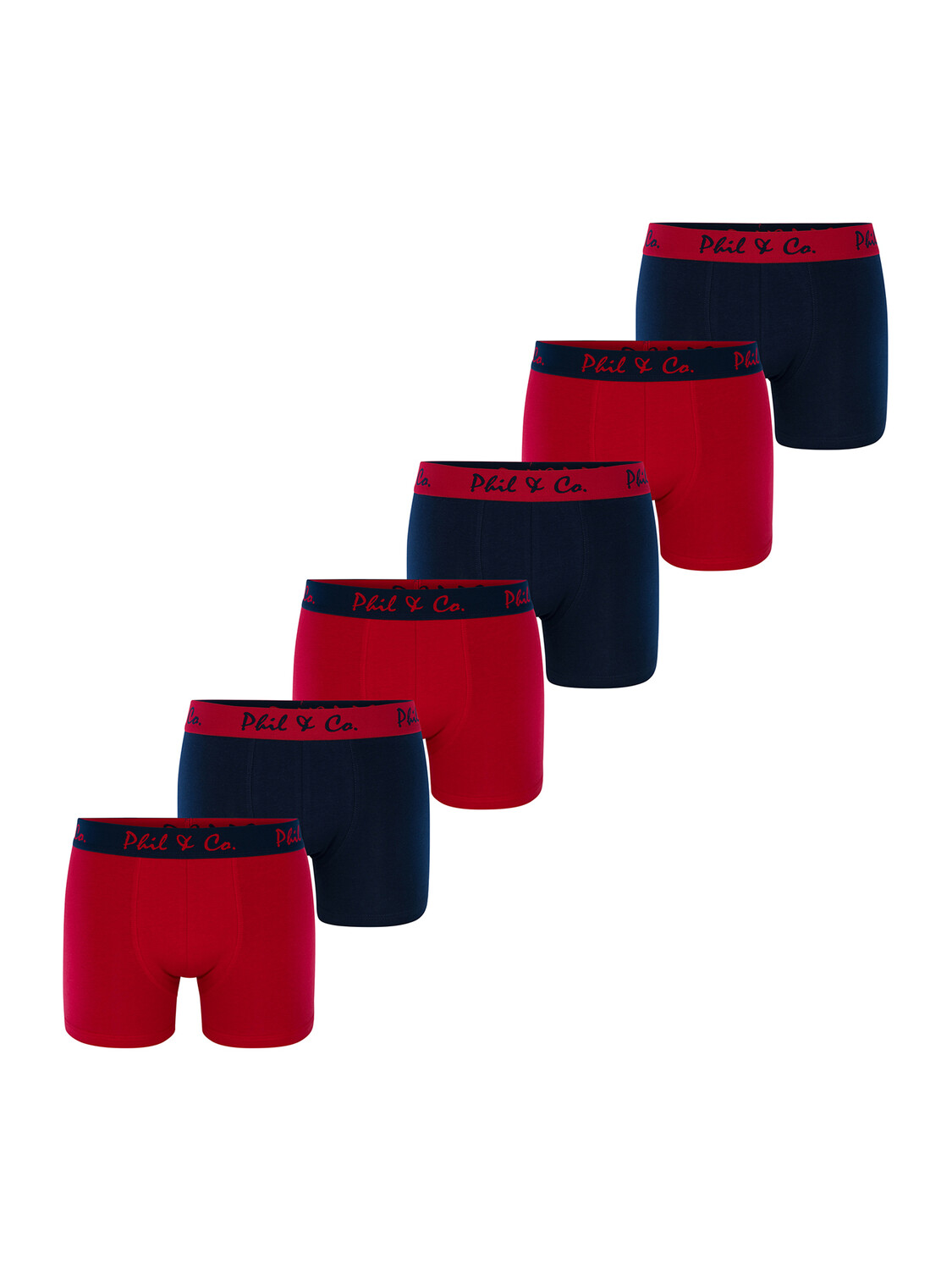 

Боксеры Phil & Co Berlin Retro Pants Jersey, цвет navy-rot