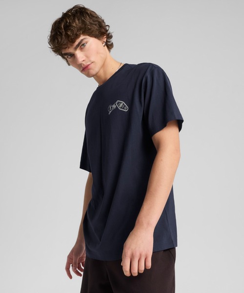 

Мужская футболка с коротким рукавом и графическим принтом PUMA, темно-синий