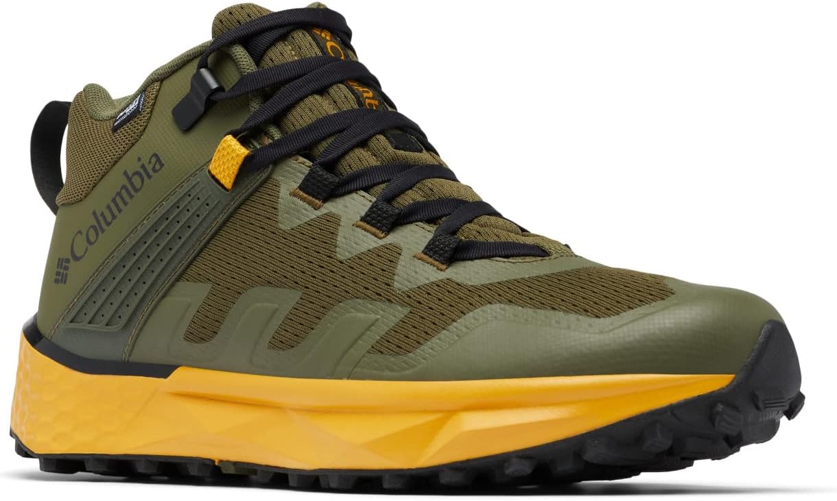 

Columbia мужские треккинговые ботинки Facet 75 Mid Outdry, Nori/Golden Yellow