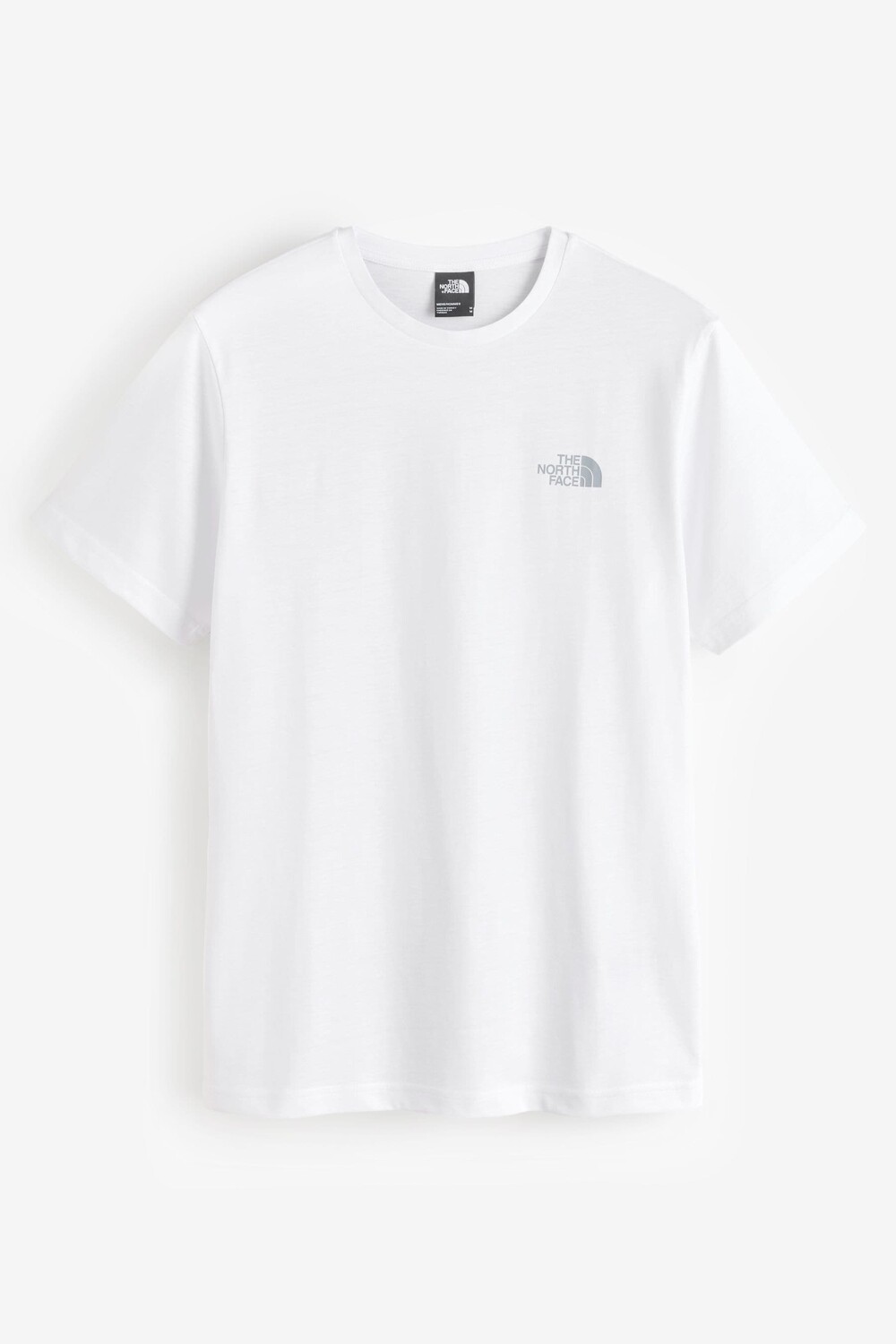 

Футболка мужская простая купольная с коротким рукавом The North Face, белый