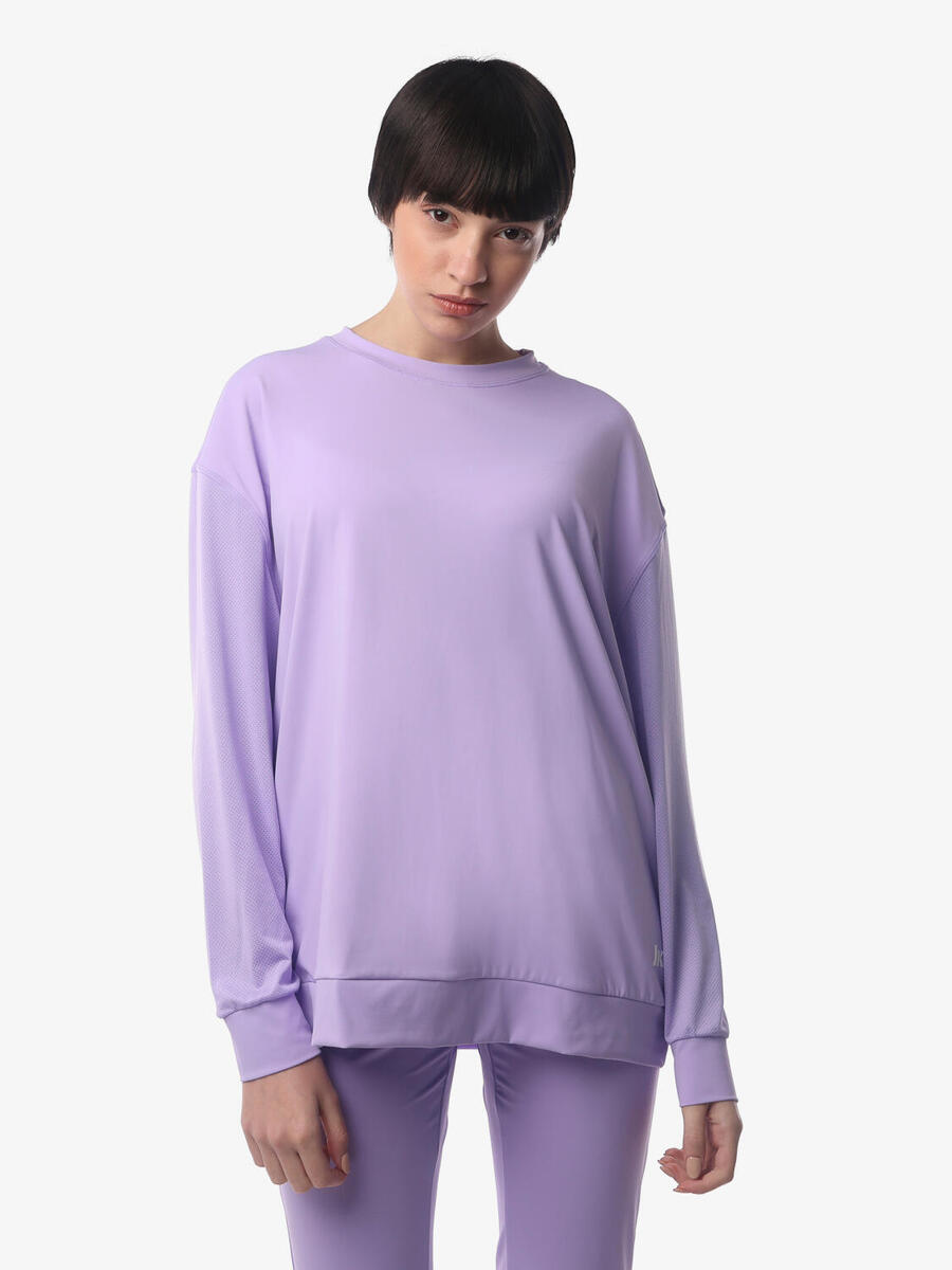 

JAKED фиолетовая женская толстовка из синтетического материала для фитнеса