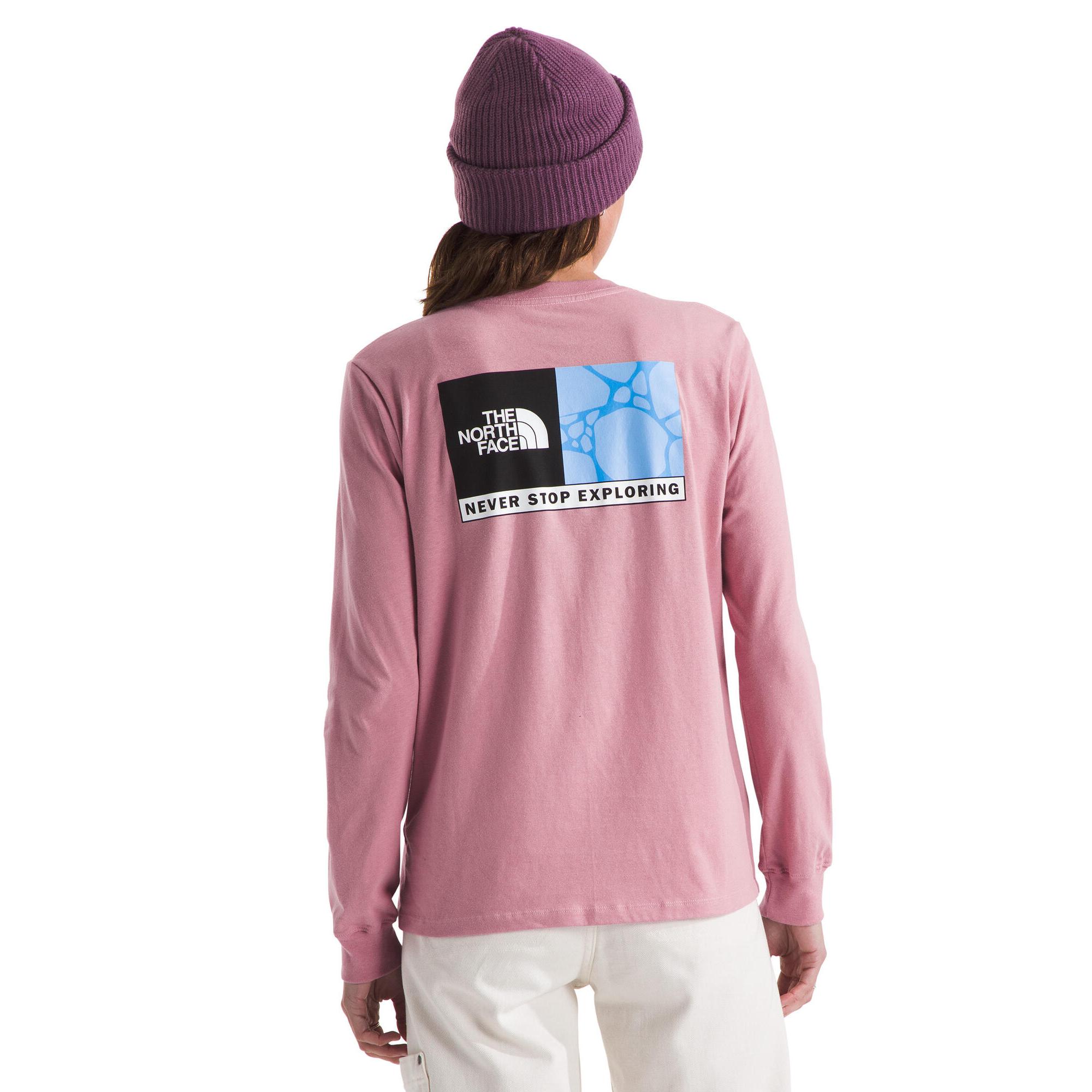 

Женская футболка с длинными рукавами и подвеской The North Face, Mauve, Розовый, Женская футболка с длинными рукавами и подвеской The North Face, Mauve