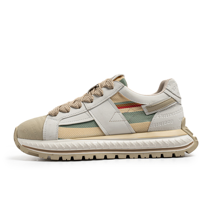 

Низкие повседневные туфли мужские Qiandongmeili, Beige