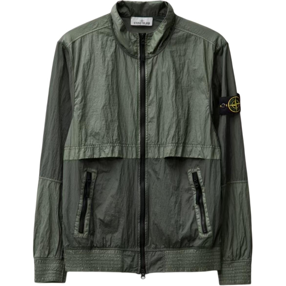 

Куртка мужская оливково-зеленая Stone Island, оливково-зеленый