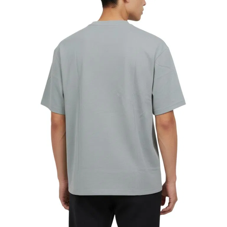 Футболка FUSTL для мужчин, голубая, с круглым вырезом Adidas, Light Blue — фото 3